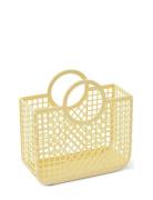 Samantha Basket Home Kids Decor Storage Storage Baskets Yellow Liewood