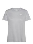 Tech Ssc- Twist Sport T-shirts & Tops Short-sleeved Grey Under Armour