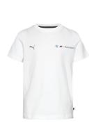 Bmw Mms Kids Ess Logo Tee 2 Sport T-Kortærmet Skjorte White PUMA Motor...