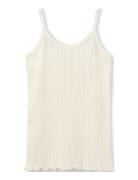 Faunasy Poientelle Top Tops T-shirts Sleeveless Cream Sofie Schnoor Yo...