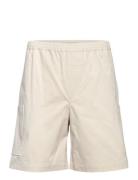 Pike Soft Cotton Tencel Bottoms Shorts Casual Beige Rue De Tokyo