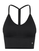 Ribbed Seamless V Bra Sport Women Sport Clothing Sport Bras - All Blac...