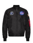 Ma-1 Tt Nasa Reversible Ii Designers Jackets Bomber Jackets Black Alph...