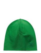 Panda Beanie Accessories Headwear Hats Beanie Green ISBJÖRN Of Sweden