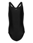 Athly V 3-Stripes Swimsuit Badedragt Badetøj Black Adidas Performance