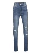 Lvg 720 High Rise Super Skinny Bottoms Jeans Skinny Jeans Blue Levi's