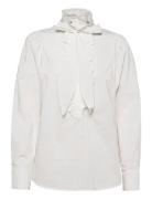 Day Kar Tops Blouses Long-sleeved White Day Birger Et Mikkelsen