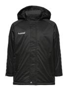 Auth. Charge Stadion Jacket Parka Jakke Black Hummel