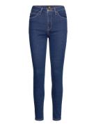 Scarlett High Bottoms Jeans Skinny Blue Lee Jeans