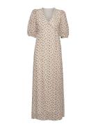 Vilaya Recycled Maxi Dress Maxikjole Festkjole White Notes Du Nord