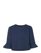 Day Cikade Tops Blouses Long-sleeved Blue Day Birger Et Mikkelsen