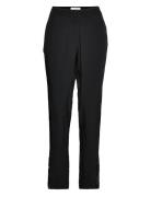 Siri Pant Bottoms Trousers Straight Leg Black Pieszak