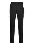 Twill Comfy Pants Bottoms Trousers Formal Black Bzr