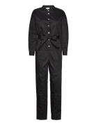 Yuko Jumpsuit Bottoms Jumpsuits Black Lollys Laundry