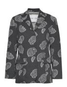 Meme Blazer 14474 Blazers Single Breasted Blazers Multi/patterned Sams...