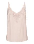 Cranna Top Tops T-shirts & Tops Sleeveless Pink Cream