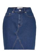 Jxhazel Short Skirt Hw Rh Denim Dnm Sn Kort Nederdel Blue JJXX