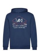 Hoodie Tops Sweatshirts & Hoodies Hoodies Navy Lee Jeans