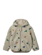 Mara Pile Jacket With Ears Outerwear Fleece Outerwear Fleece Jackets G...