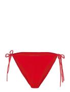 Swim Bikini Swimwear Bikinis Bikini Bottoms Side-tie Bikinis Red Chant...