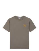 Patureau Tee-Shirt Designers T-Kortærmet Skjorte Khaki Green Maison La...