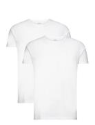 Double Pack T-Shirt - Black Designers T-Kortærmet Skjorte White Edwin