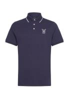 Heritage Rgta Logo Designers Polos Short-sleeved Navy Hackett London