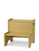 Childrens Stepstool Home Kids Decor Furniture Yellow Nofred