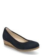 Wedge Pumps Ballerinasko Ballerinaer Navy Gabor