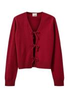 Ellasy Cardigan Tops Knitwear Cardigans Red Sofie Schnoor Young