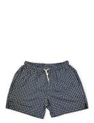 Floral Swim Shorts Badeshorts Blue Portia 1924
