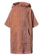 Naram Kids Poncho Home Textiles Bathroom Textiles Robes Brown Bongusta