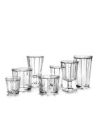 Glass Tumbler Low Surface By Sergio Herman Set/4 Home Tableware Glass ...
