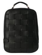 Braided Strap Ravenna Backpack Black Rygsæk Taske Black Ceannis