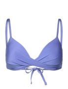 Swim Top Nicola Shiny Swimwear Bikinis Bikini Tops Wired Bikinitops Bl...