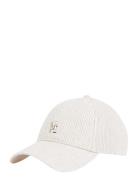 Th Premium Beach Cap Accessories Headwear Caps White Tommy Hilfiger