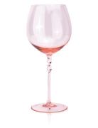 Philip Bourgogne Home Tableware Glass Wine Glass Red Wine Glasses Pink...