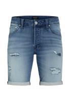 Jjirick Jjicon I.k. Shorts Ge 136 Sn Bottoms Shorts Denim Blue Jack & ...