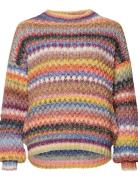 Gio Knit Blouse Tops Knitwear Jumpers Black Noella