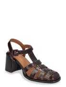 Sandals Sandal Med Hæl Black Billi Bi