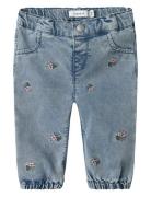 Nbfrose Shaped R Emb Jeans 5321-Yb H Bottoms Jeans Regular Jeans Blue ...