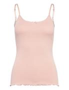 Rwbelmo Sl Top Tops T-shirts & Tops Sleeveless Pink Rosemunde