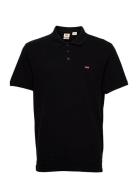 Levis Hm Polo Mineral Black Pi Tops Polos Short-sleeved Black Levi's®