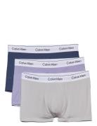 Trunk 3Pk Boxershorts Multi/patterned Calvin Klein