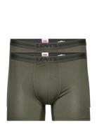 Levis Men Tencel Boxer Brief 2P Boxershorts Green Levi's®