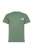 B Box Nse S/S Tee Sport T-Kortærmet Skjorte Green The North Face