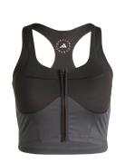 Asmc Tt Zip C Sport Women Sport Clothing Sport Bras - All Black Adidas...