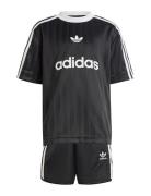 Foot. Tee Set Sport Sets With Short-sleeved T-shirt Black Adidas Origi...