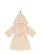 So Cute Bathrobe 42X66 5-7Y Morgenkåbe Badekåbe Beige NOBODINOZ