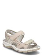 68866-31 Flade Sandaler Beige Rieker